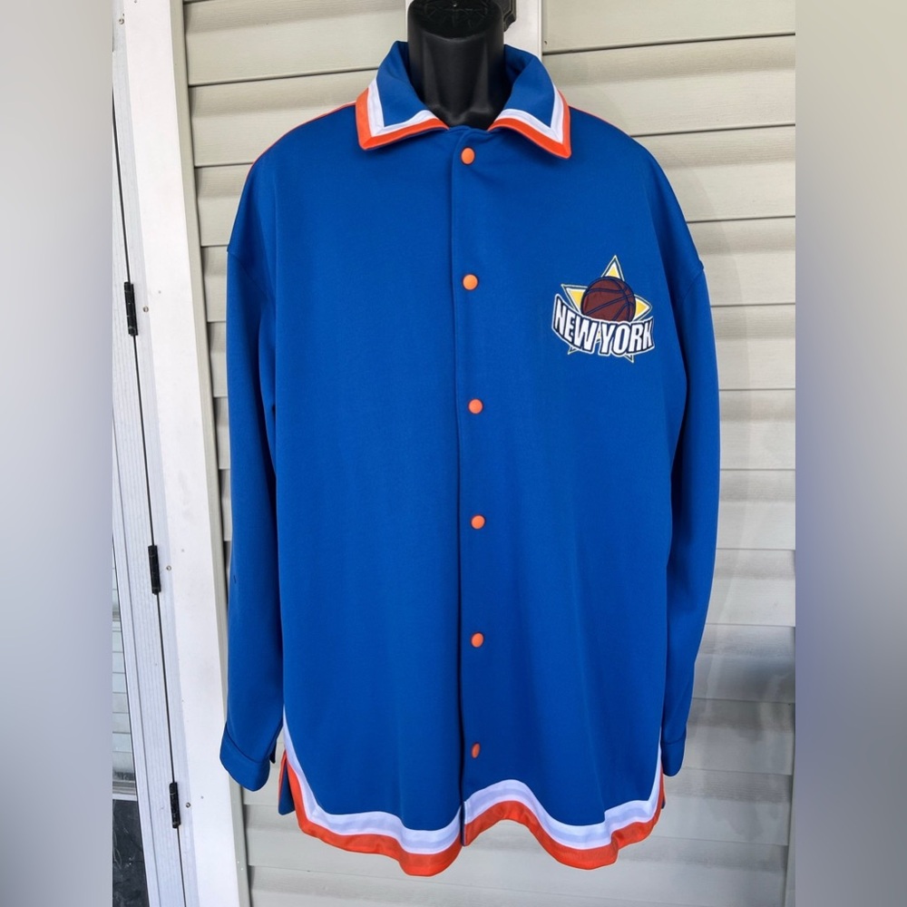 Delf New York Nicks Snap Front Jersey Shirt and Pants 2XL NWT